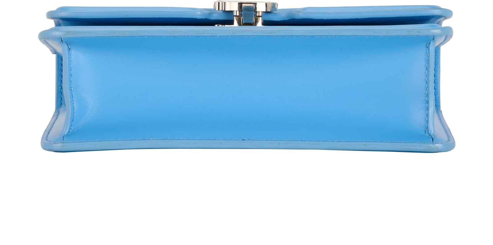 Mini TB Chain Shoulder Bag, &pound;395, Handbags, Blue, Leather, Top view